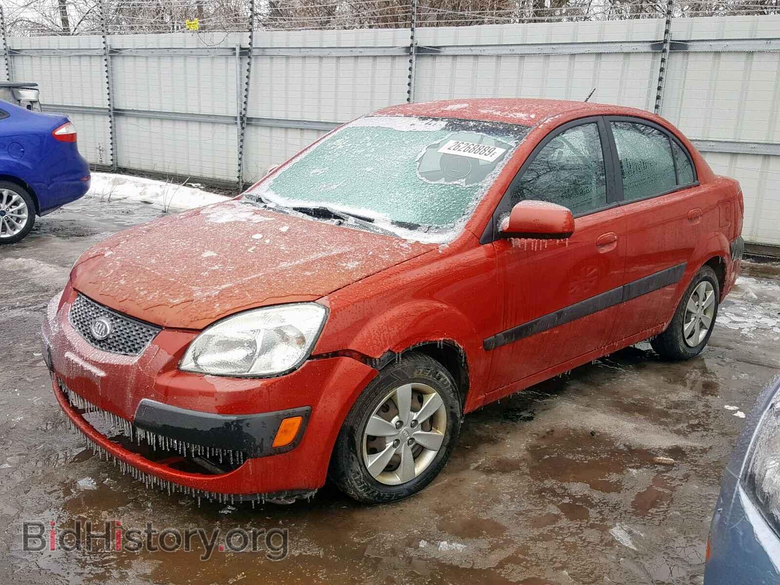 2008 KIA RIO BASE - VIN: KNADE123386401449 - Фото 2