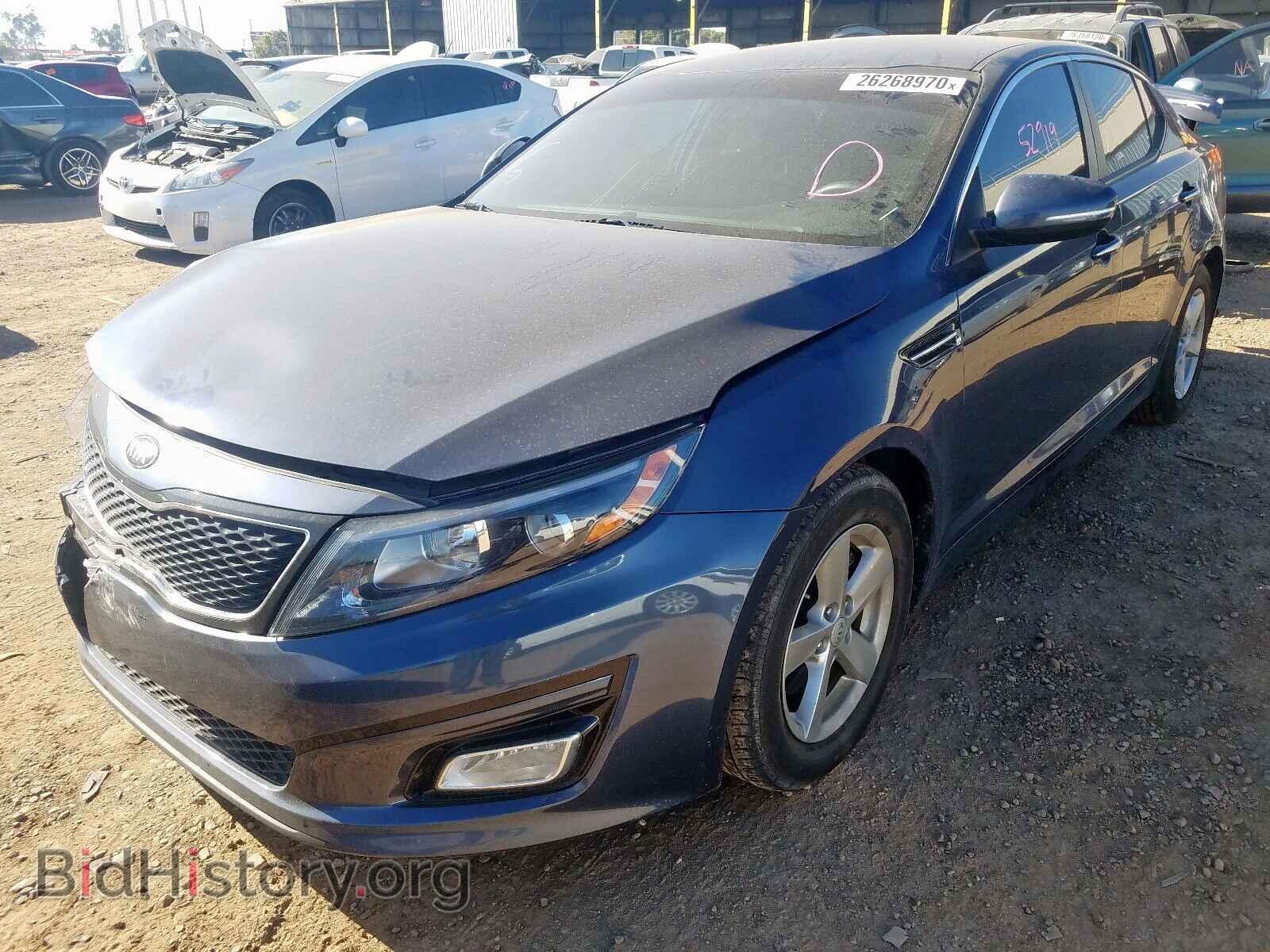 2015 KIA OPTIMA - VIN: 5XXGM4A78FG473688 - Фото 2