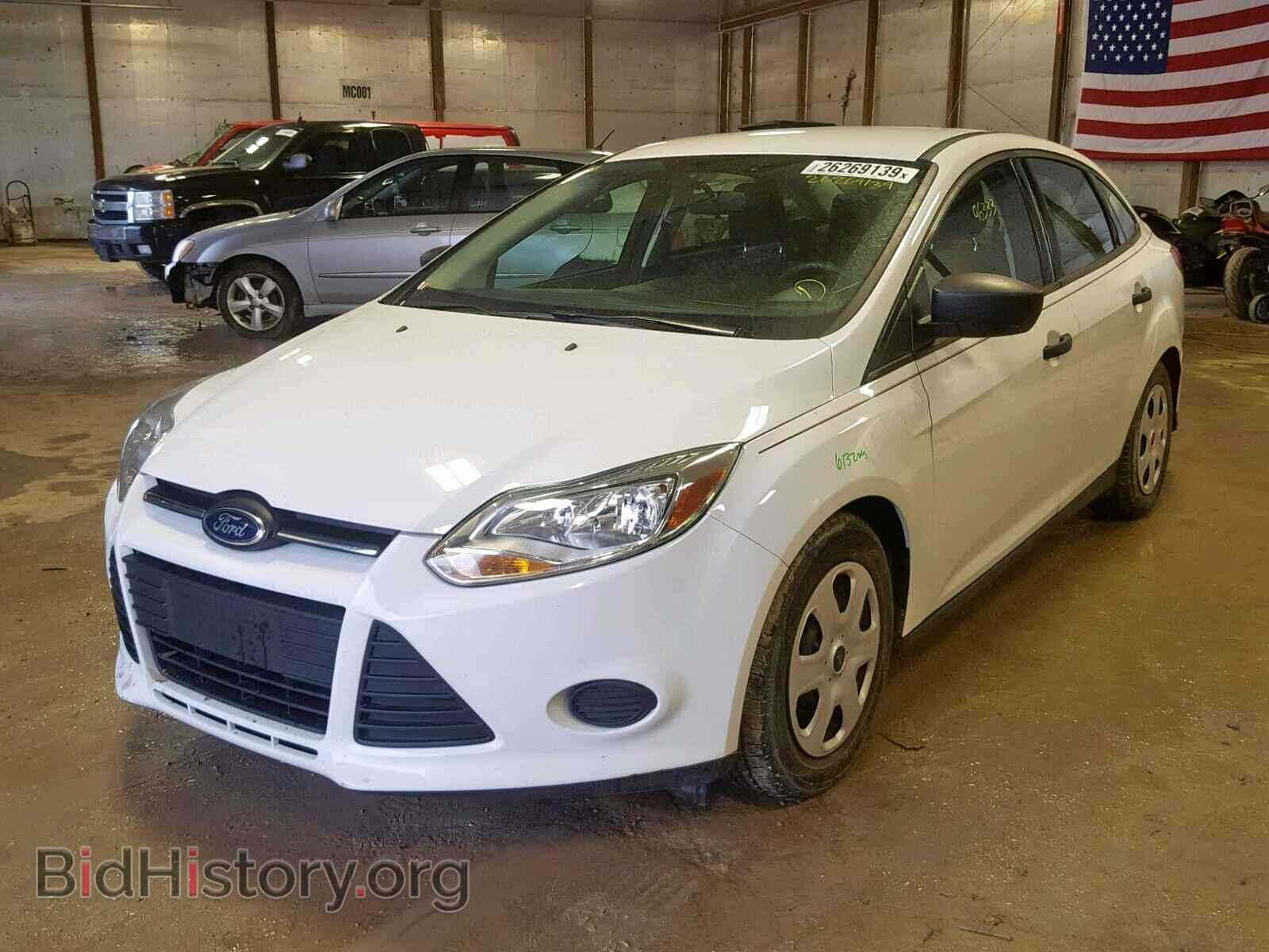 2014 FORD FOCUS - VIN: 1FADP3E23EL337072 - Фото 2