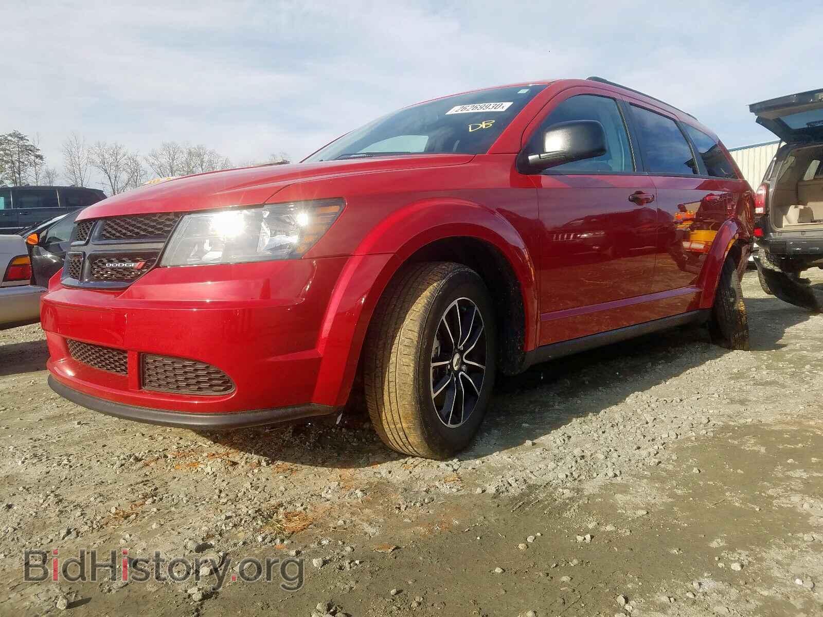 2018 DODGE JOURNEY SE - VIN: 3C4PDCAB5JT242159 - Фото 2