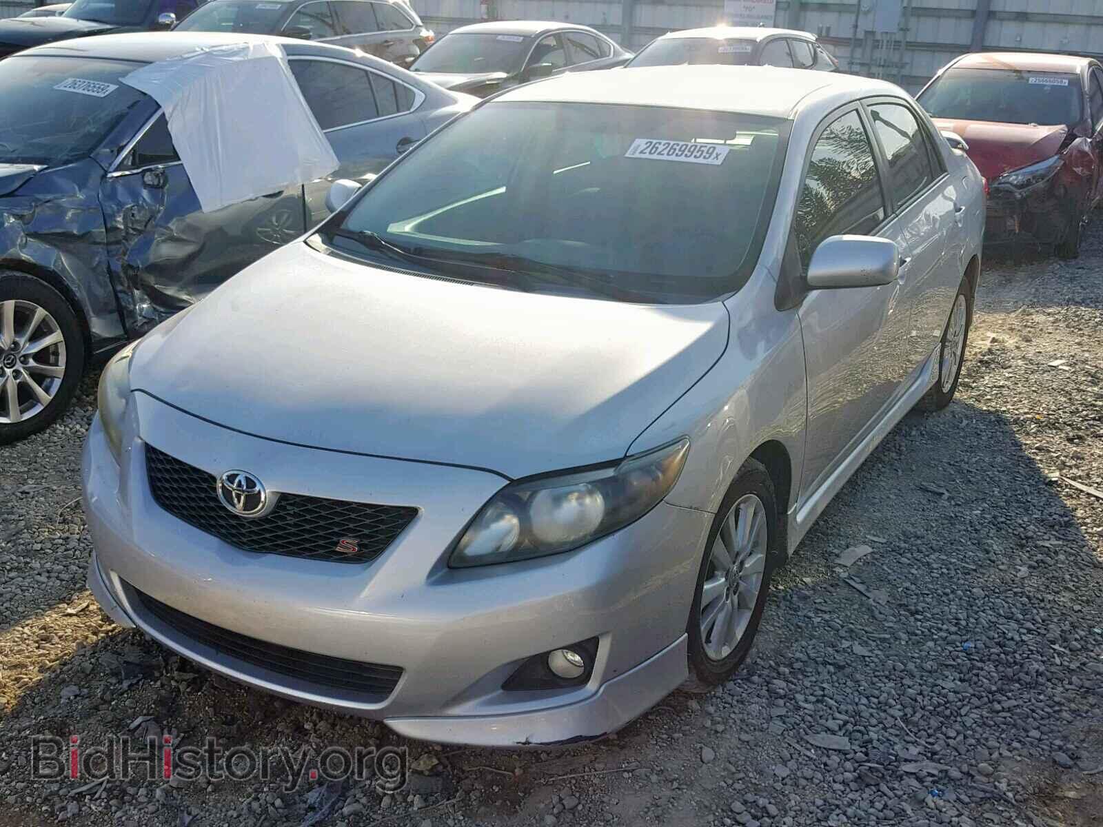 2010 TOYOTA COROLLA BA - VIN: 2T1BU4EE2AC424733 - Фото 2