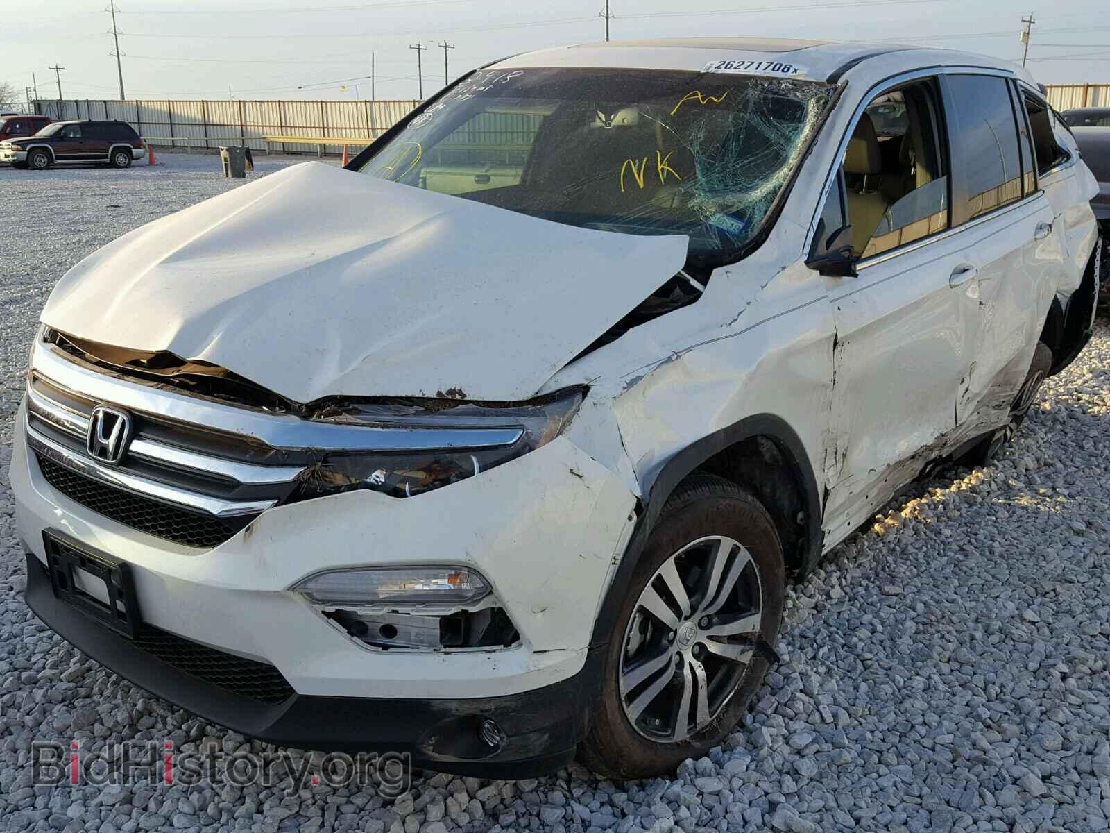 2017 HONDA PILOT - VIN: 5FNYF5H59HB020260 - Фото 2