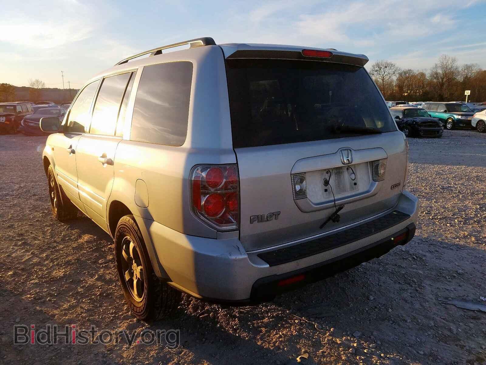 2006 HONDA PILOT - VIN: 2HKYF18596H500709 - Фото 3
