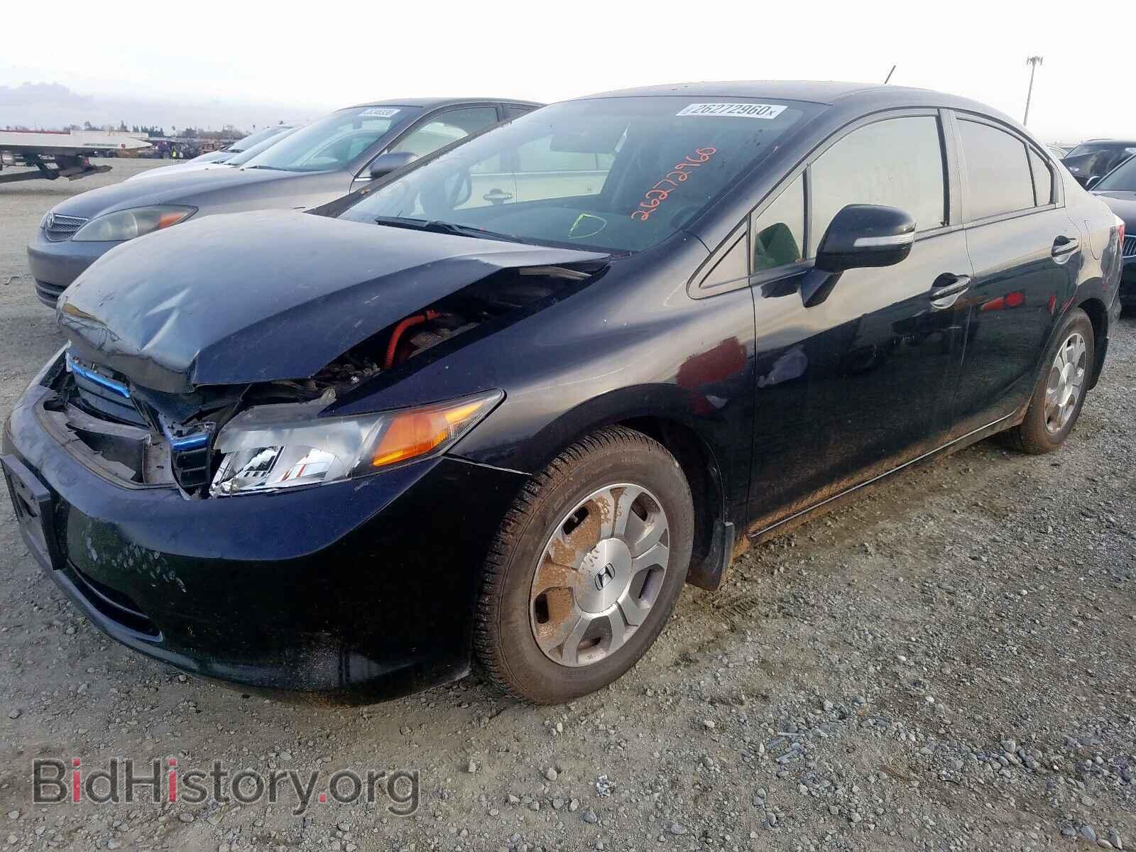 2012 HONDA CIVIC - VIN: JHMFB4F26CS008132 - Фото 2