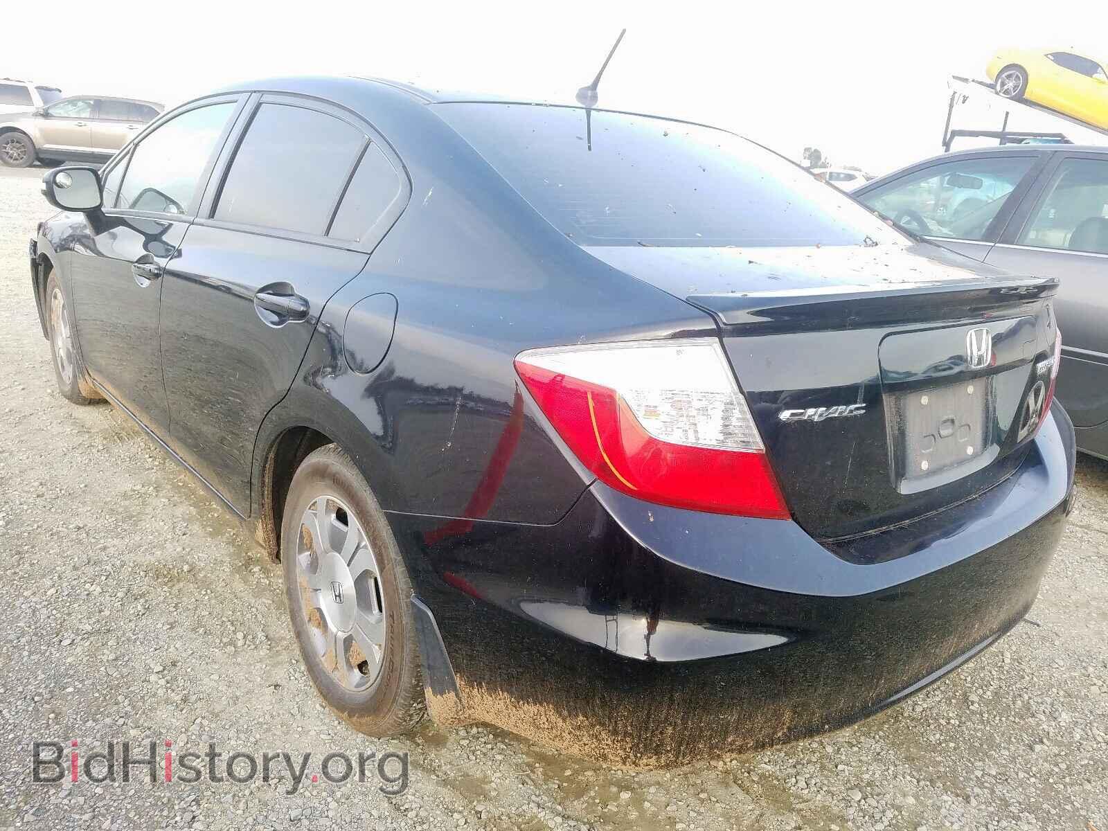 2012 HONDA CIVIC - VIN: JHMFB4F26CS008132 - Фото 3