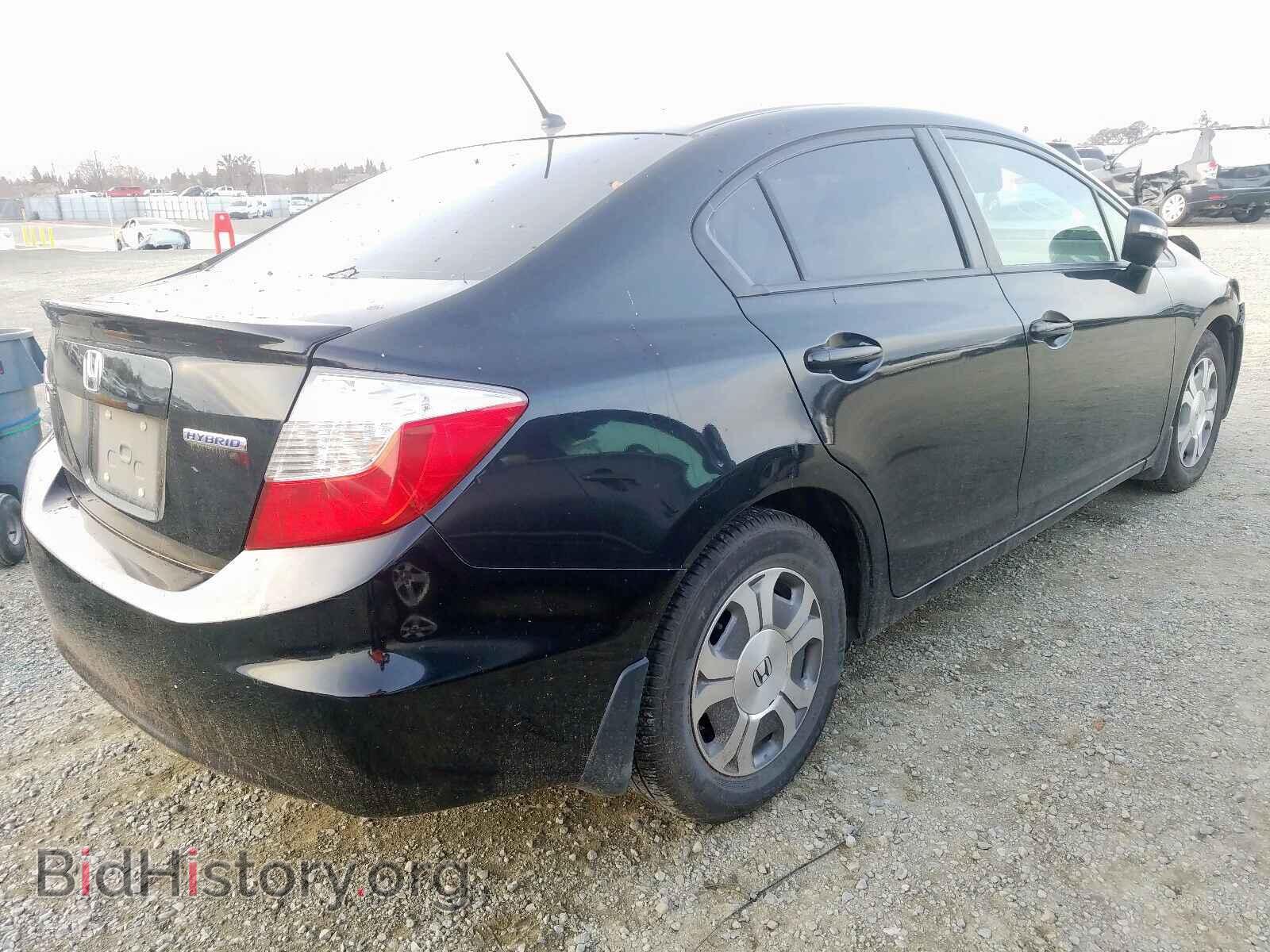2012 HONDA CIVIC - VIN: JHMFB4F26CS008132 - Фото 4