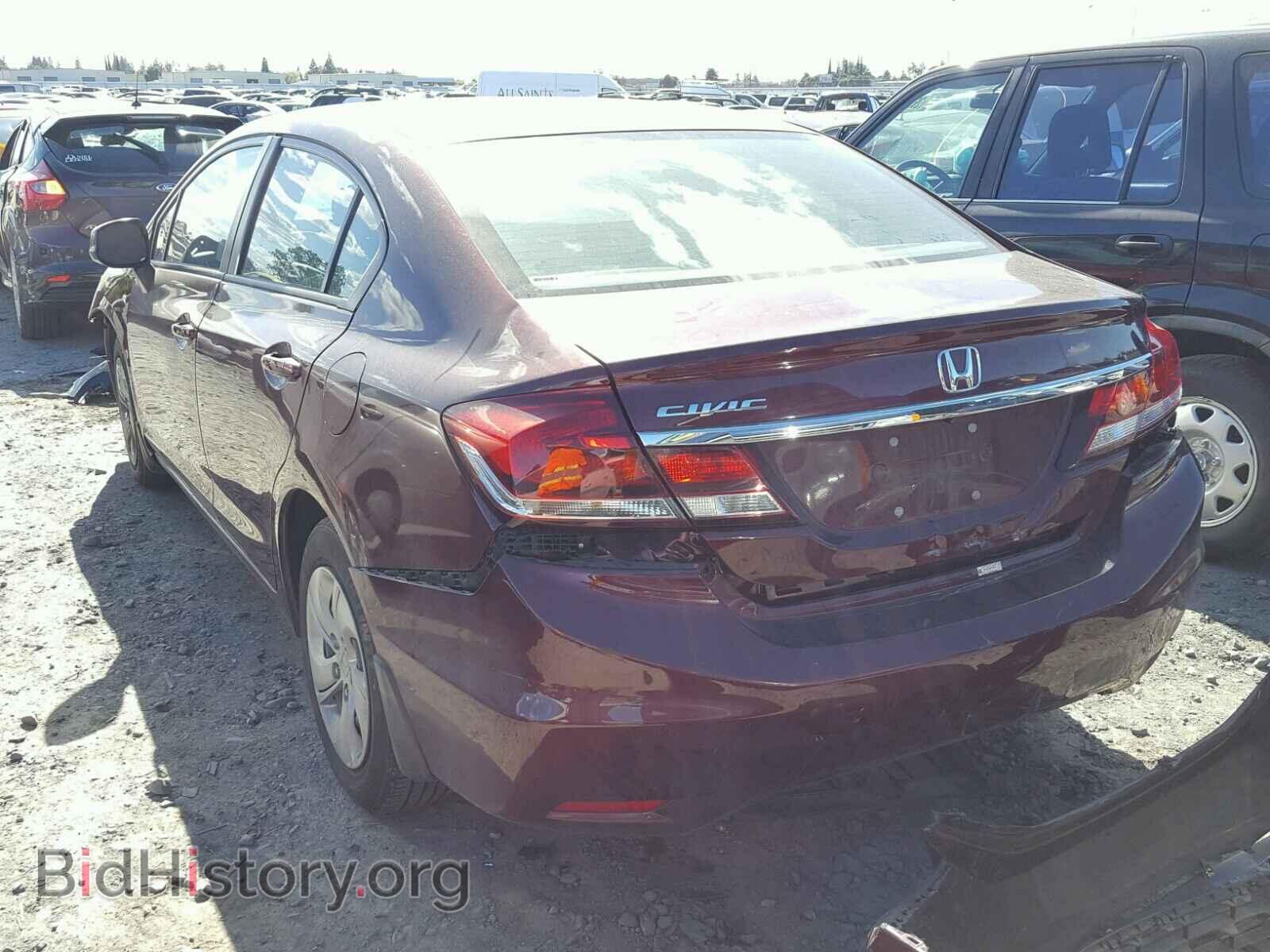 2013 HONDA CIVIC - VIN: 19XFB2F5XDE287962 - Фото 3