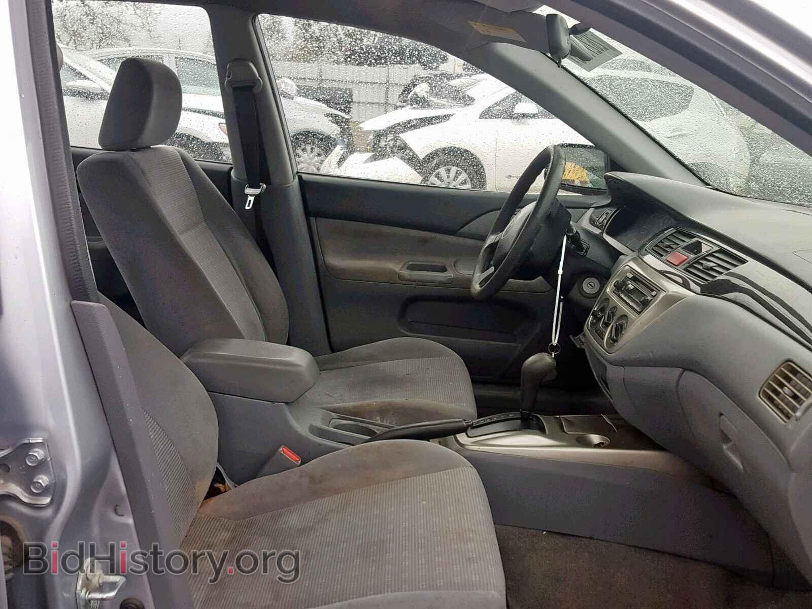 2004 MITSUBISHI LANCER - VIN: JA3AJ26E24U031733 - Фото 5