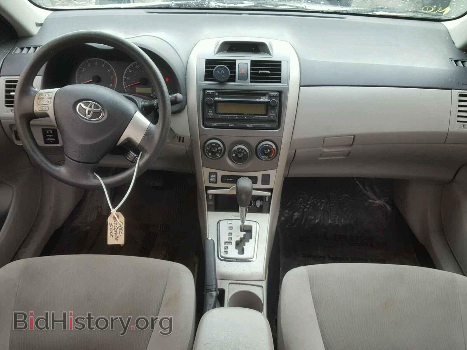 2012 TOYOTA COROLLA BA - VIN: 2T1BU4EEXCC827247 - Фото 9
