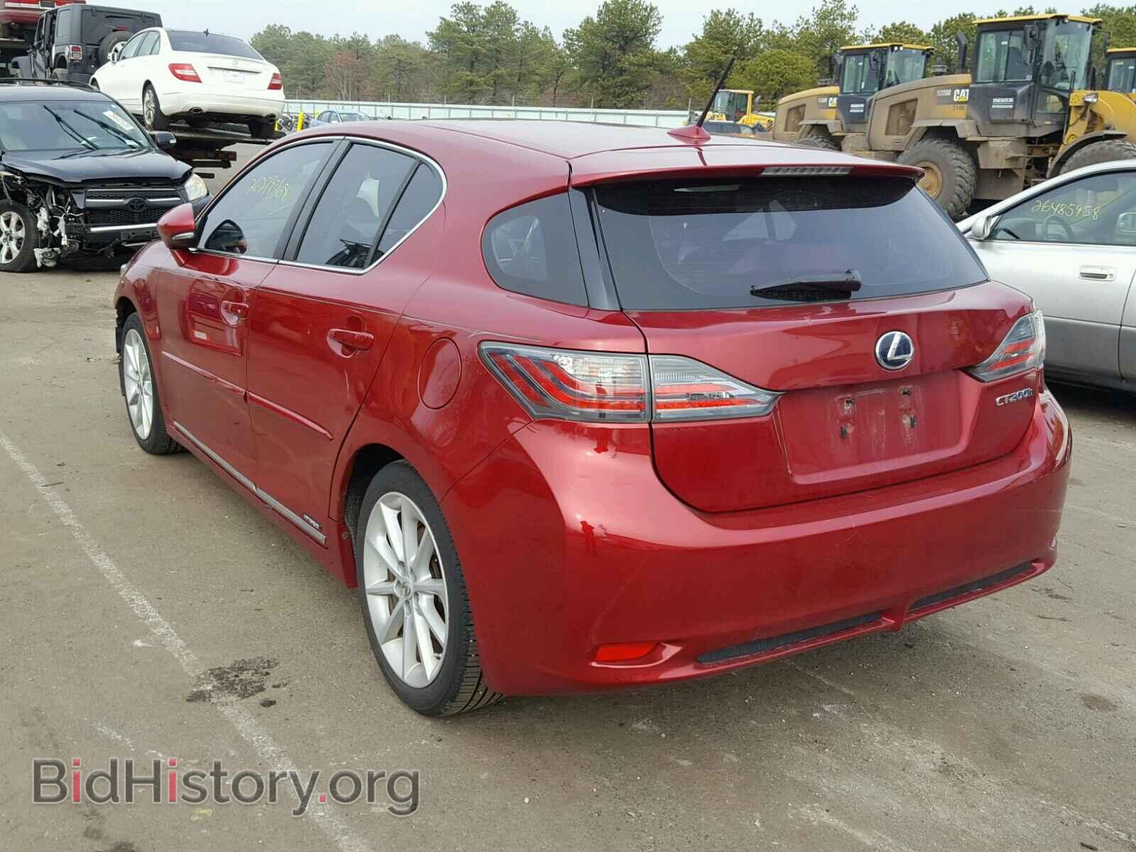 2011 LEXUS CT 200 - VIN: JTHKD5BH3B2015322 - Фото 3