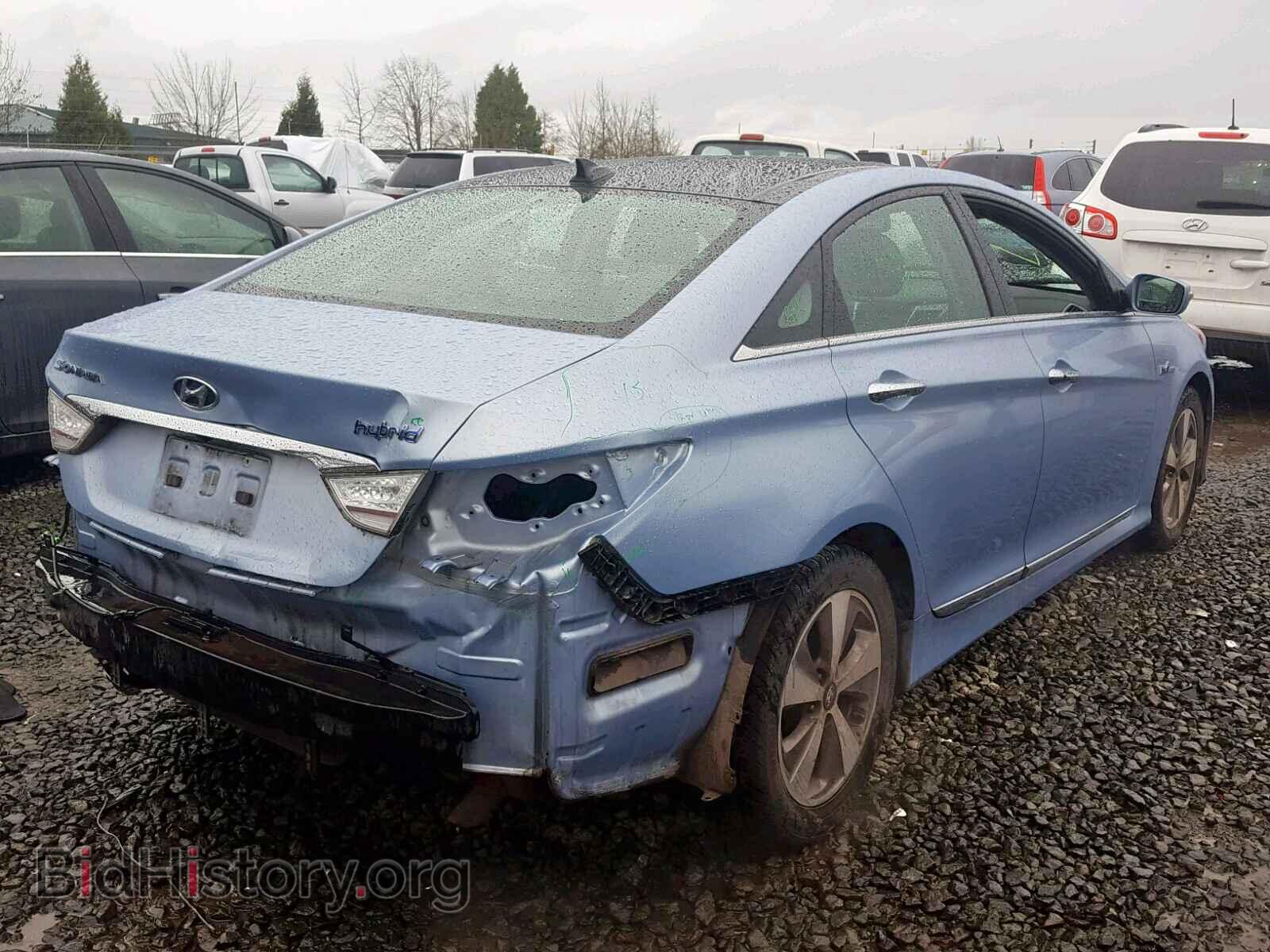 2012 HYUNDAI SONATA - VIN: KMHEC4A47CA038583 - Photo 4