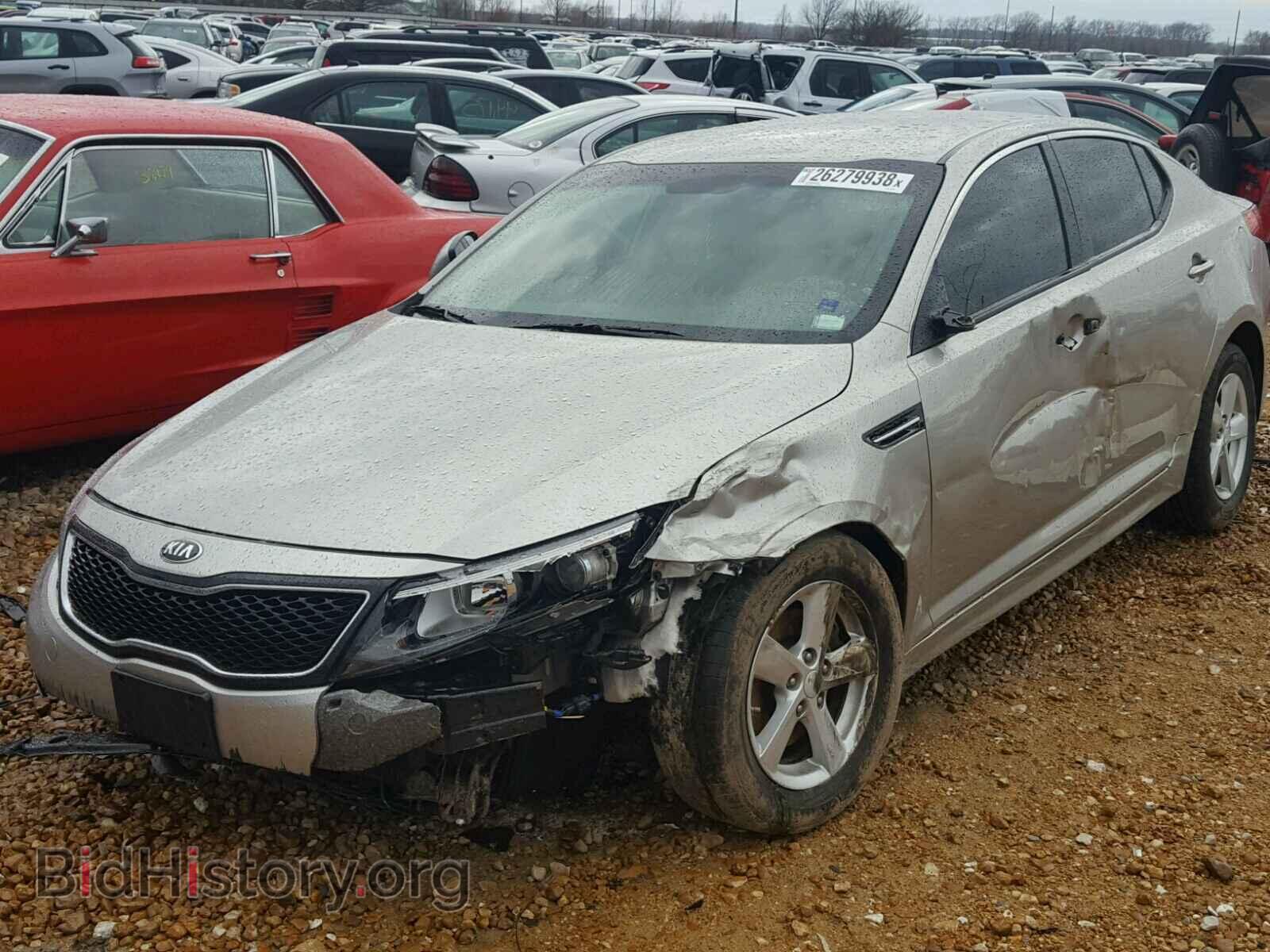 2015 KIA OPTIMA - VIN: KNAGM4A74F5546072 - Фото 2
