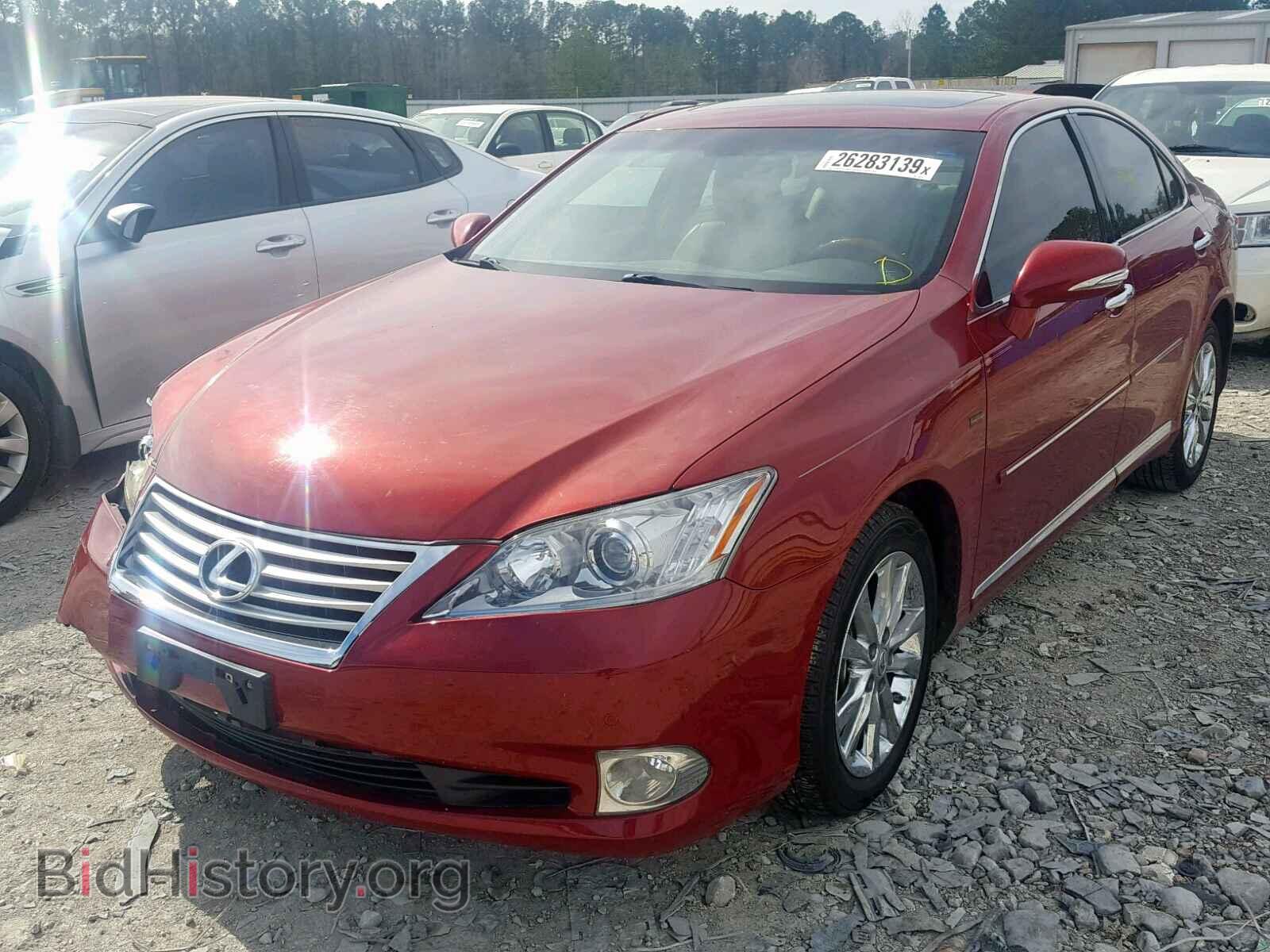 2010 LEXUS ES350 - VIN: JTHBK1EG2A2365976 - Фото 2