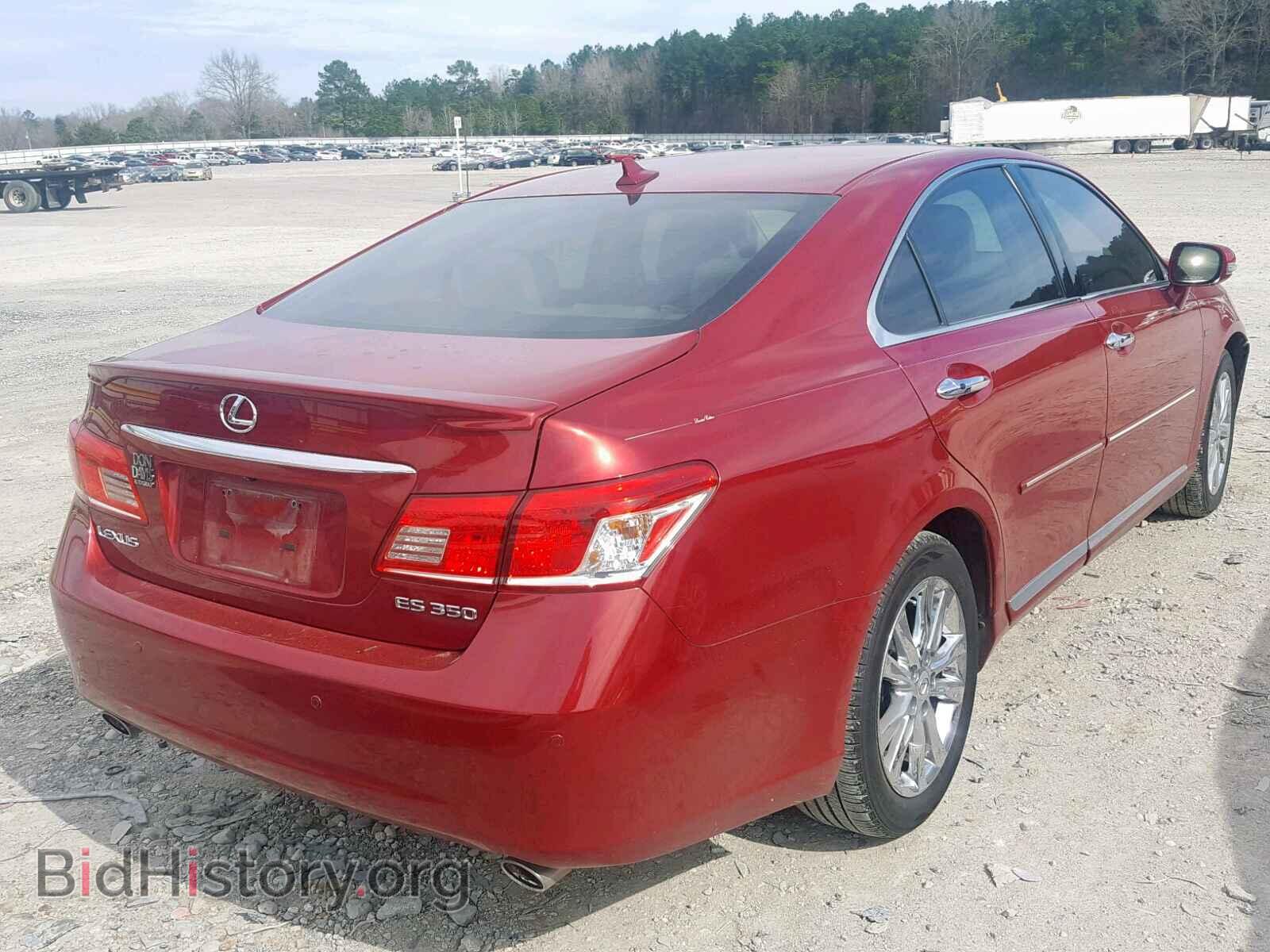 2010 LEXUS ES350 - VIN: JTHBK1EG2A2365976 - Фото 4