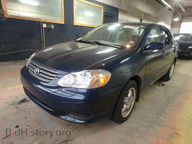 2003 TOYOTA COROLLA - VIN: 2T1BR32EX3C718495 - Фото 2