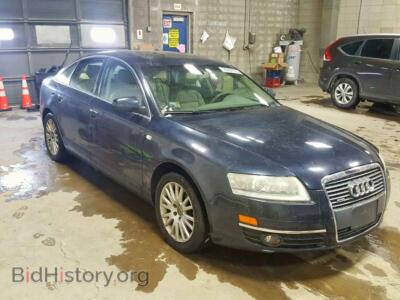 2006 Audi A6 A6 3.2 QUA, синий — VIN WAUDH74F56N163608, Copart