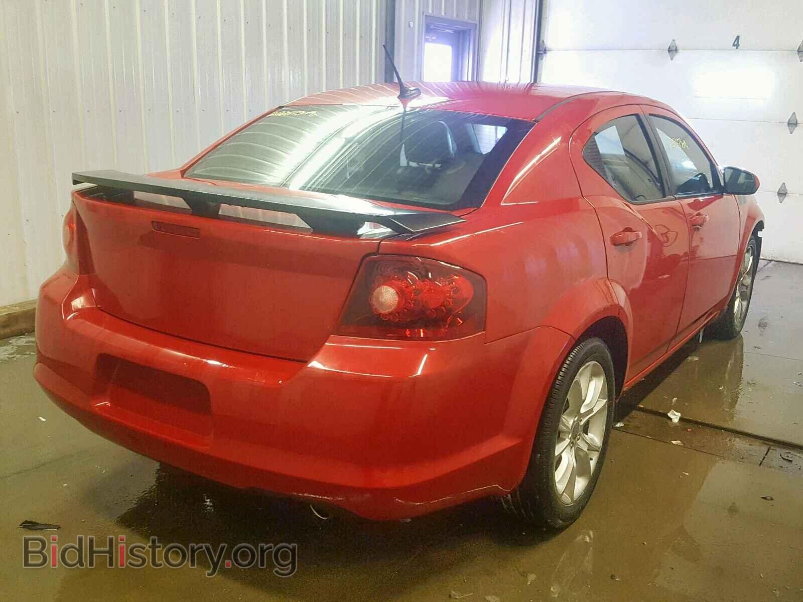 2013 DODGE AVENGER - VIN: 1C3CDZBG8DN582653 - Фото 4