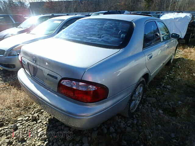 2000 MAZDA 626 - VIN: 1YVGF22D2Y5174444 - Фото 4