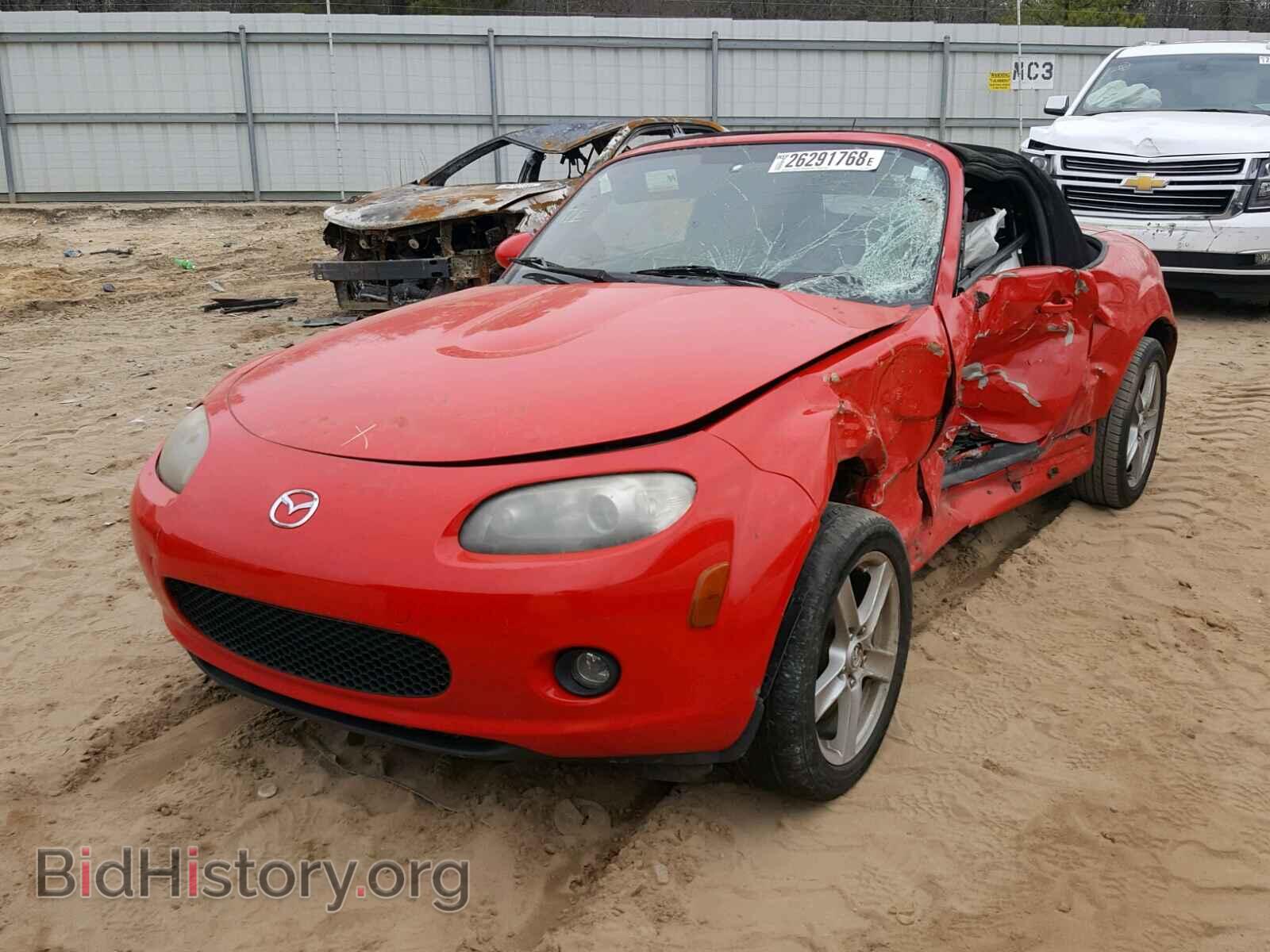 2008 MAZDA MIATA - VIN: JM1NC25F180152497 - Фото 2