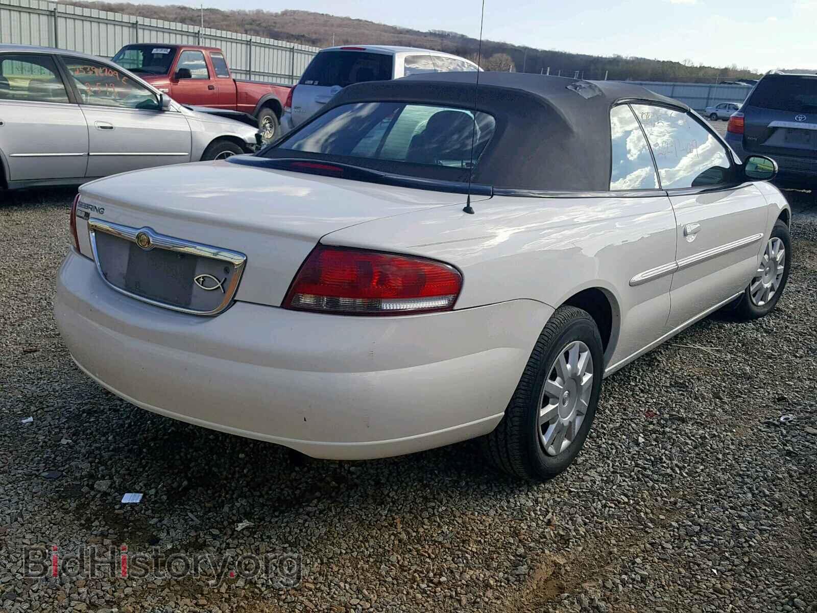 2006 CHRYSLER SEBRING - VIN: 1C3EL45X16N164545 - Фото 4