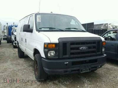 2010 Ford ECONOLINE, white — VIN 1FTNE2EL7ADA49759, Copart