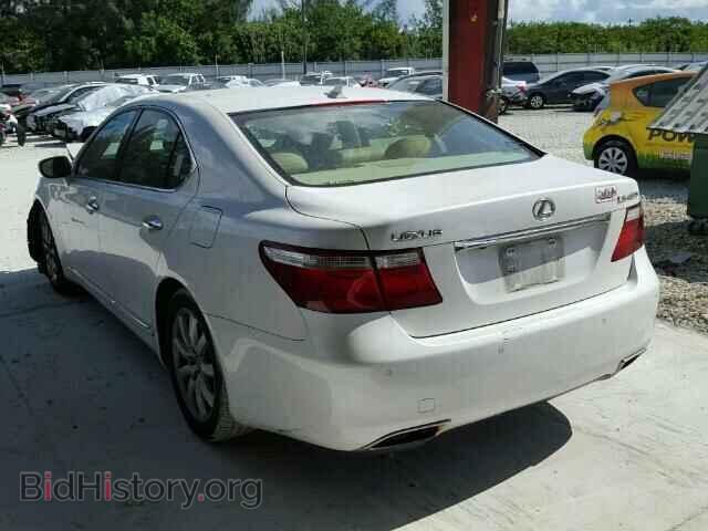 2007 LEXUS LS460 - VIN: JTHBL46F375035923 - Фото 3