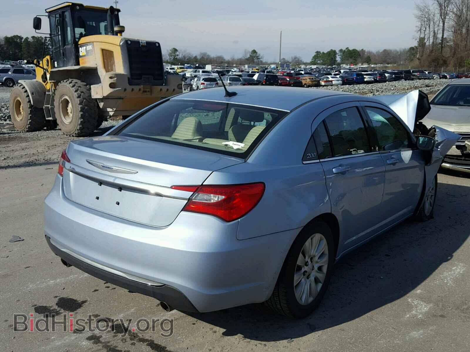 2013 CHRYSLER 200 - VIN: 1C3CCBAG3DN727223 - Фото 4