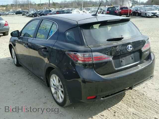 2011 LEXUS CT 200 - VIN: JTHKD5BH1B2045435 - Фото 3
