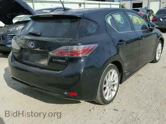 2011 LEXUS CT 200 - VIN: JTHKD5BH1B2045435 - Фото 4