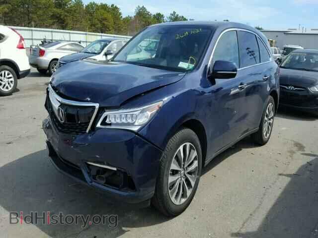 2016 ACURA MDX - VIN: 5FRYD4H44GB023913 - Фото 2