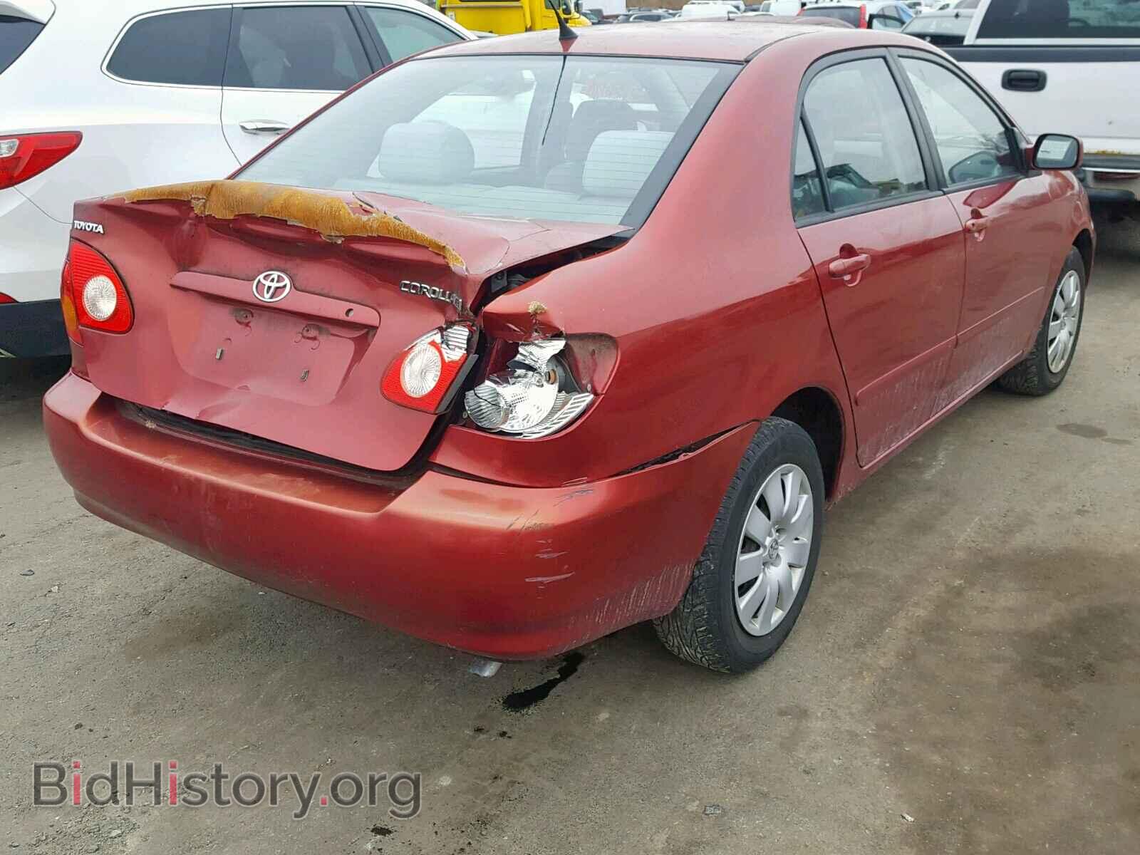 2003 TOYOTA COROLLA - VIN: 2T1BR32E03C144439 - Фото 4