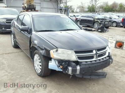 2011 Dodge AVENGER Avenger LU, черный — VIN 1B3BD2FGXBN583746, Copart