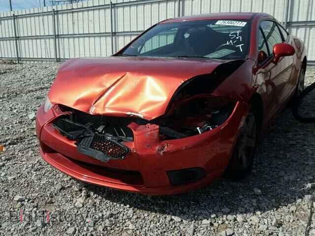 2009 MITSUBISHI ECLIPSE - VIN: 4A3AK24F09E012462 - Фото 2