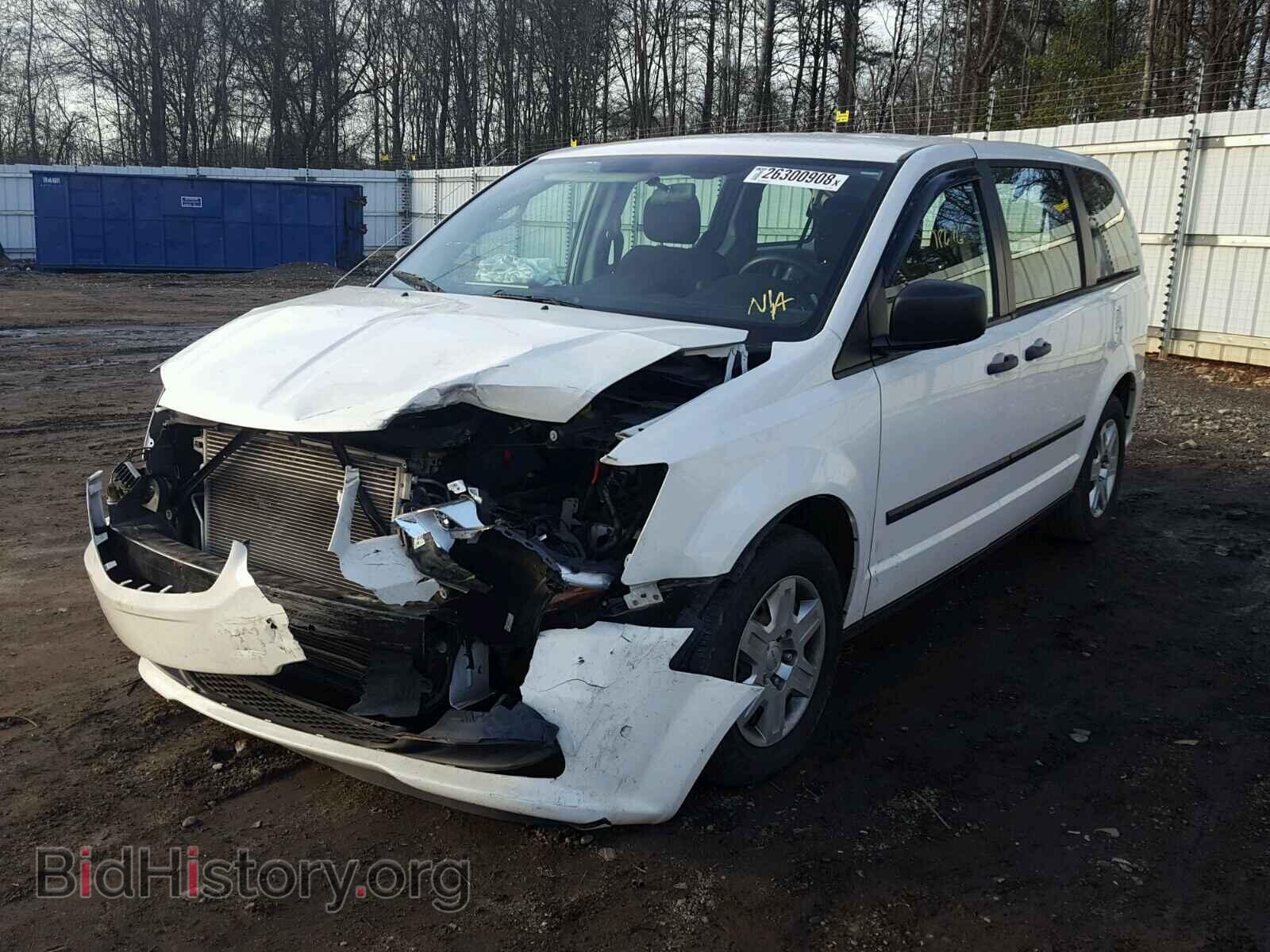 2013 DODGE CARAVAN - VIN: 2C4RDGBG6DR612620 - Фото 2