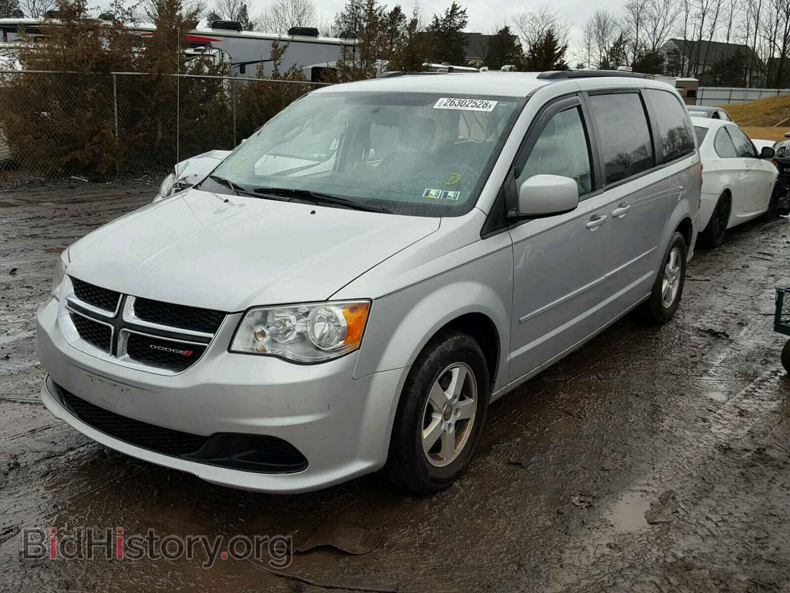 2012 DODGE CARAVAN - VIN: 2C4RDGCG2CR423847 - Фото 2