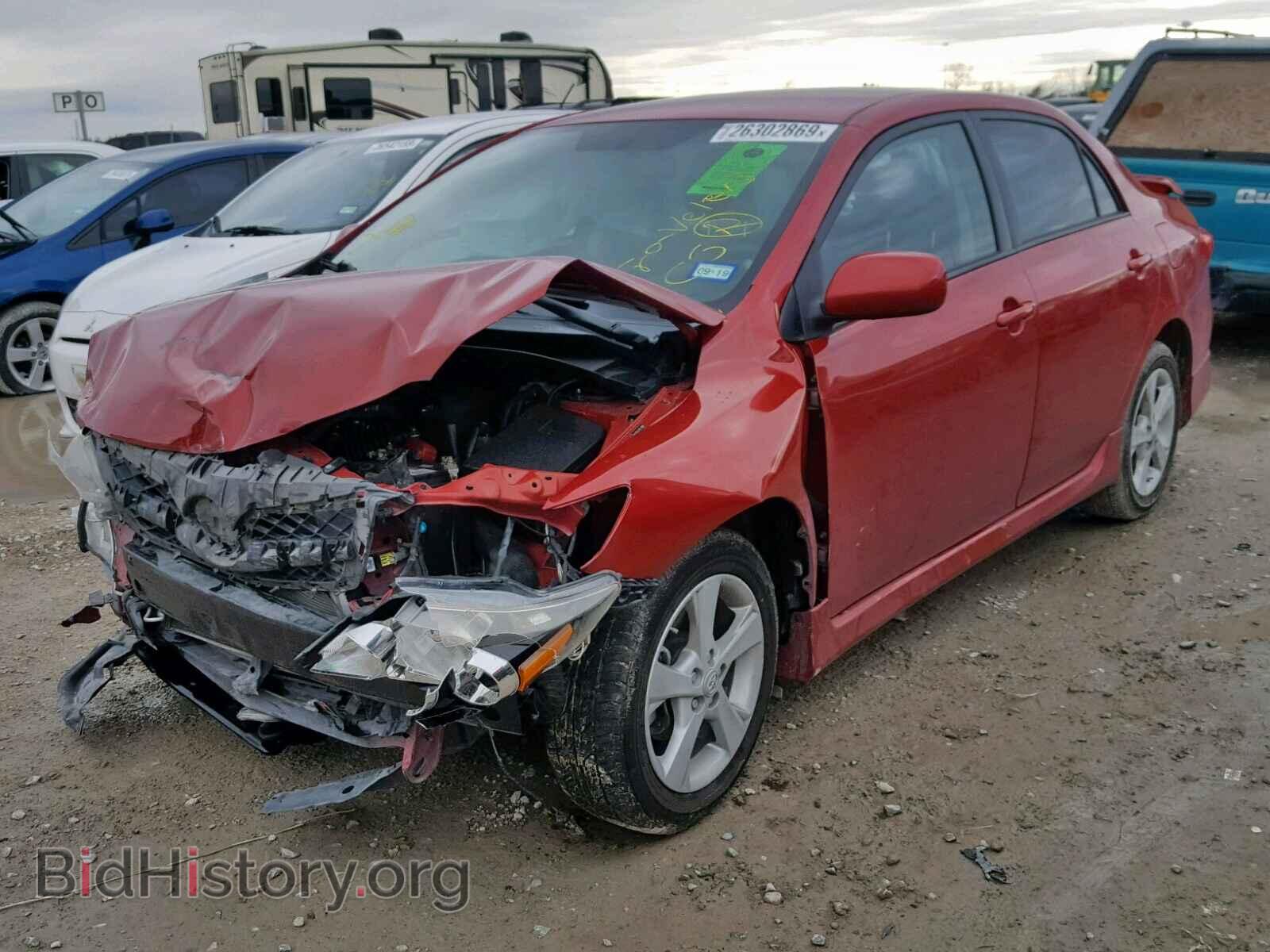 2011 TOYOTA COROLLA BA - VIN: 2T1BU4EEXBC621621 - Фото 2