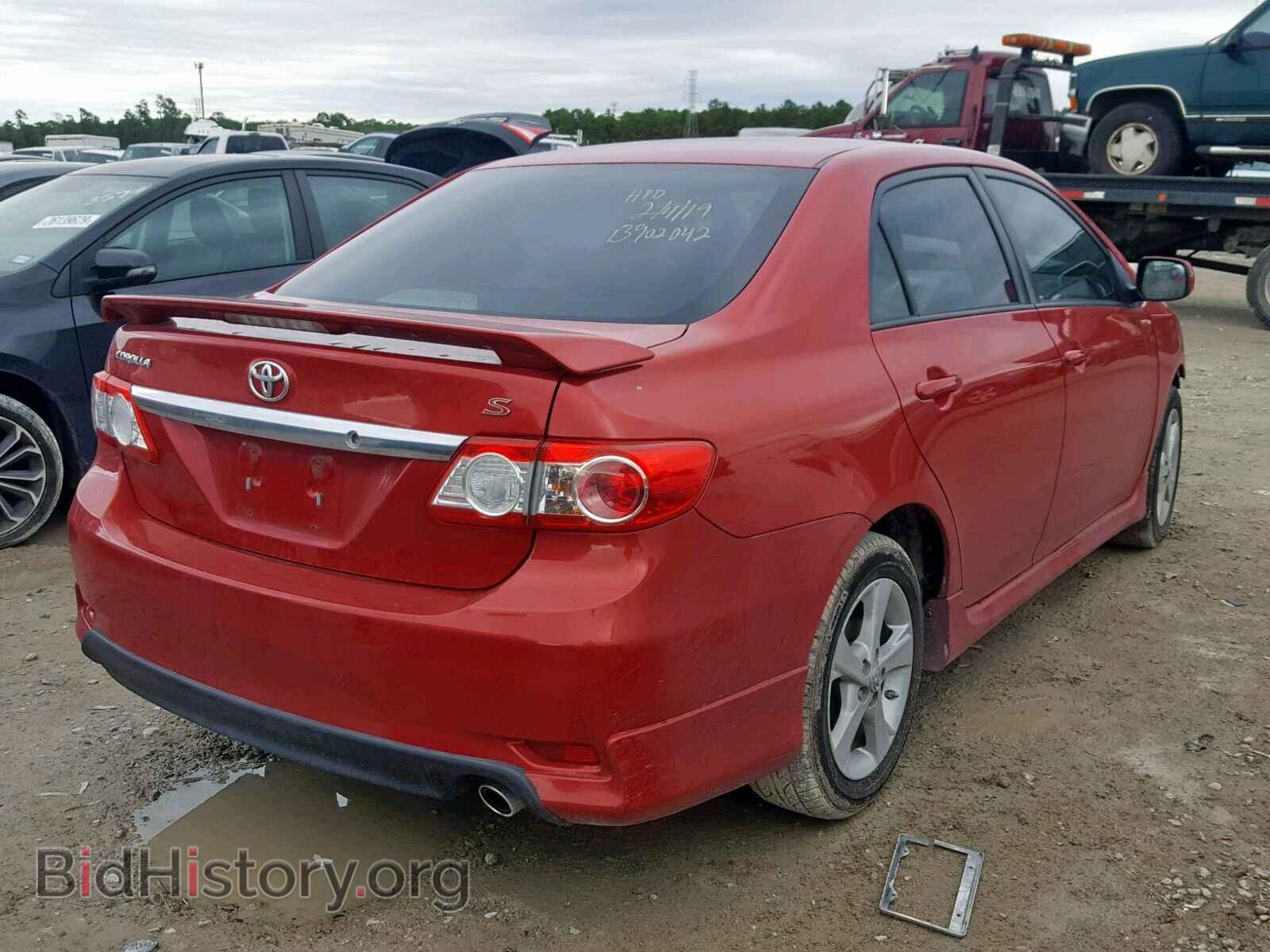 2011 TOYOTA COROLLA BA - VIN: 2T1BU4EEXBC621621 - Фото 4