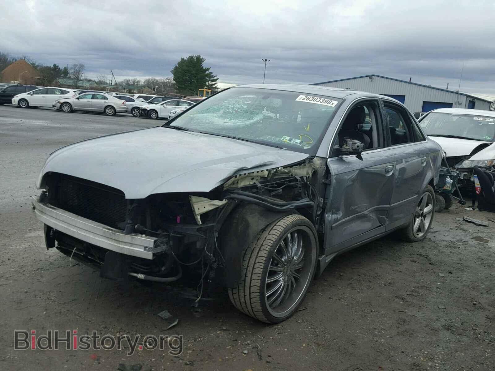 2007 AUDI A4 - VIN: WAUDH78E97A061917 - Фото 2