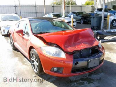 2011 Mitsubishi ECLIPSE Eclipse GS, красный — VIN 4A31K5DFXBE001539, Copart