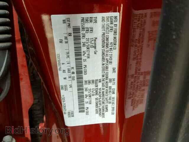 2015 FORD FOCUS - VIN: 1FADP3J23FL280587 - Фото 10