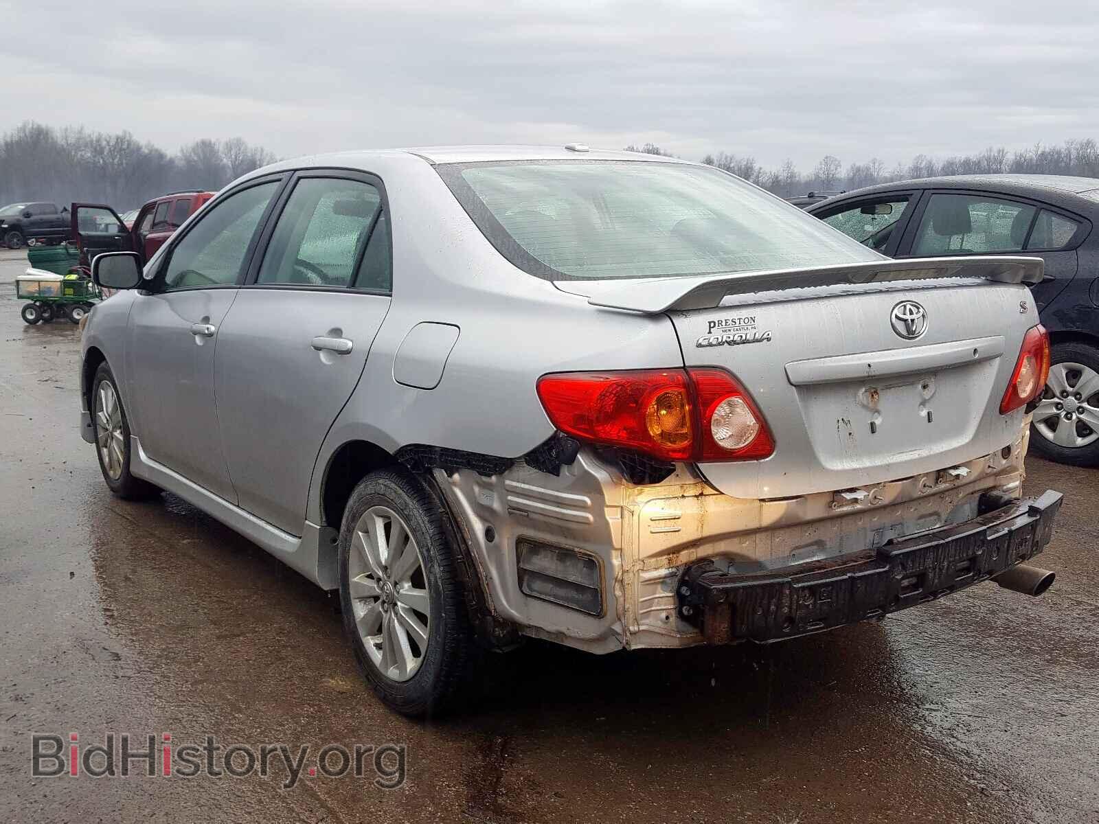 2009 TOYOTA COROLLA BA - VIN: 2T1BU40E59C111663 - Фото 3