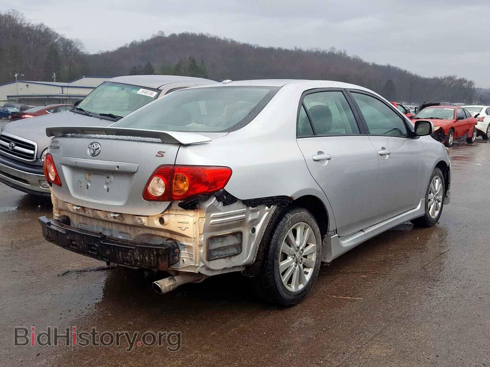 2009 TOYOTA COROLLA BA - VIN: 2T1BU40E59C111663 - Фото 4