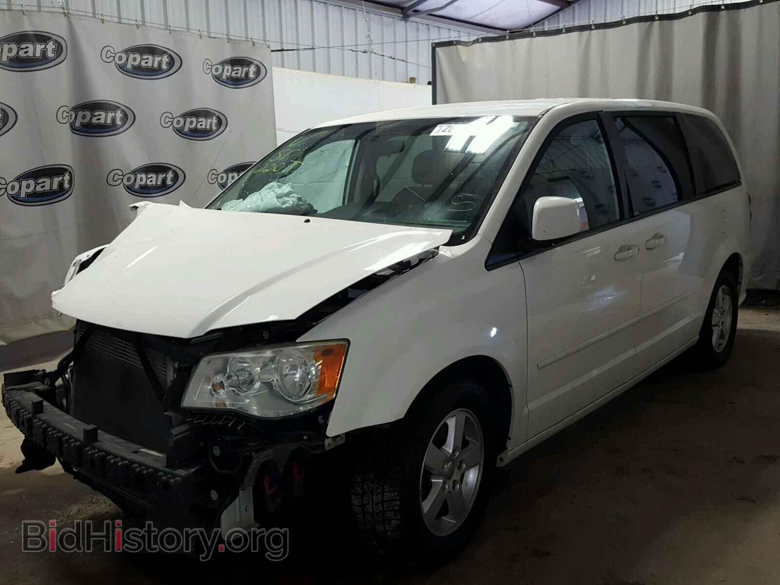 2012 DODGE CARAVAN - VIN: 2C4RDGCG5CR275645 - Фото 2
