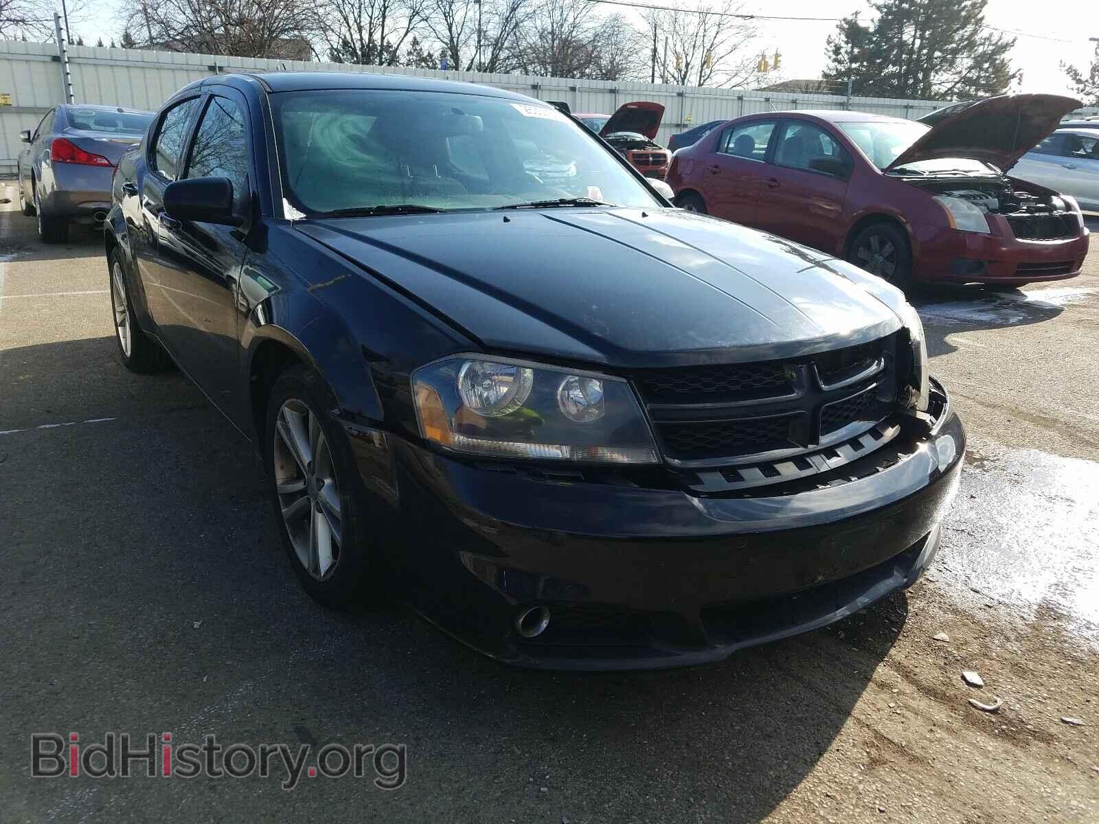 Фотография 1C3CDZCB0DN633078 - DODGE AVENGER 2013