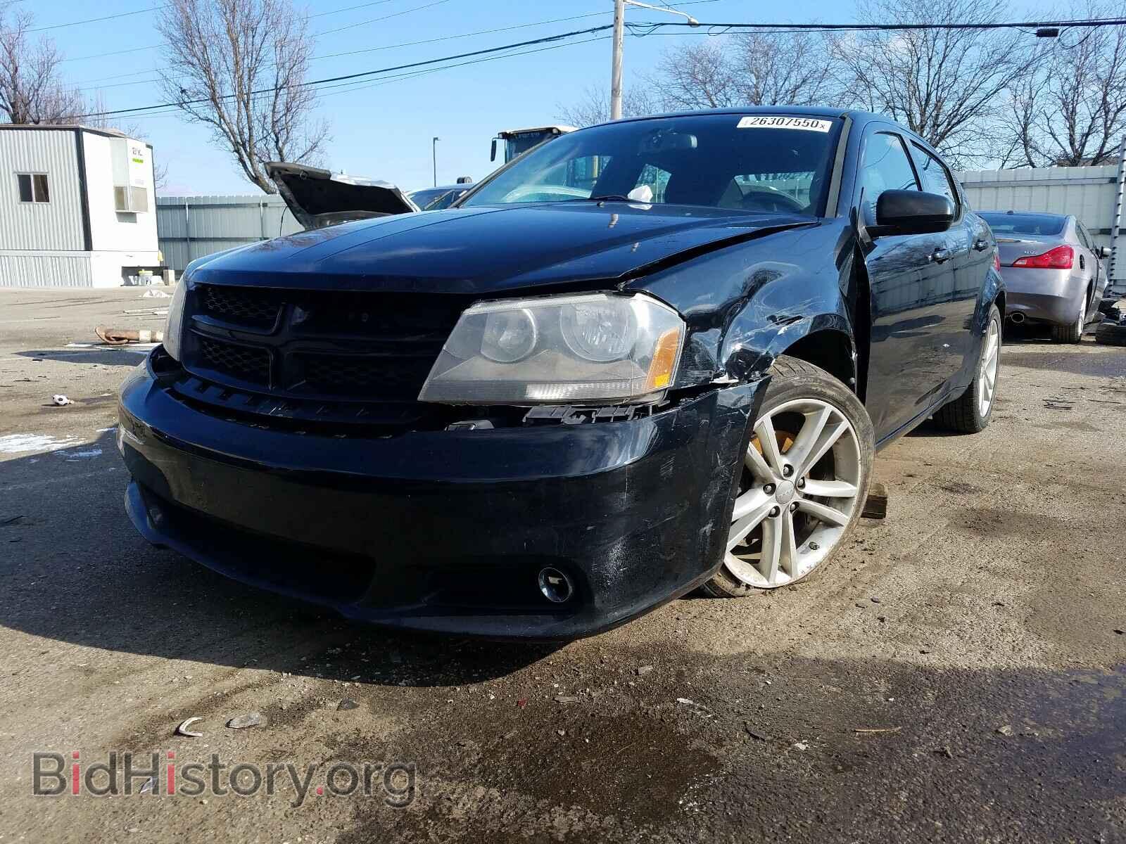 2013 DODGE AVENGER - VIN: 1C3CDZCB0DN633078 - Фото 2