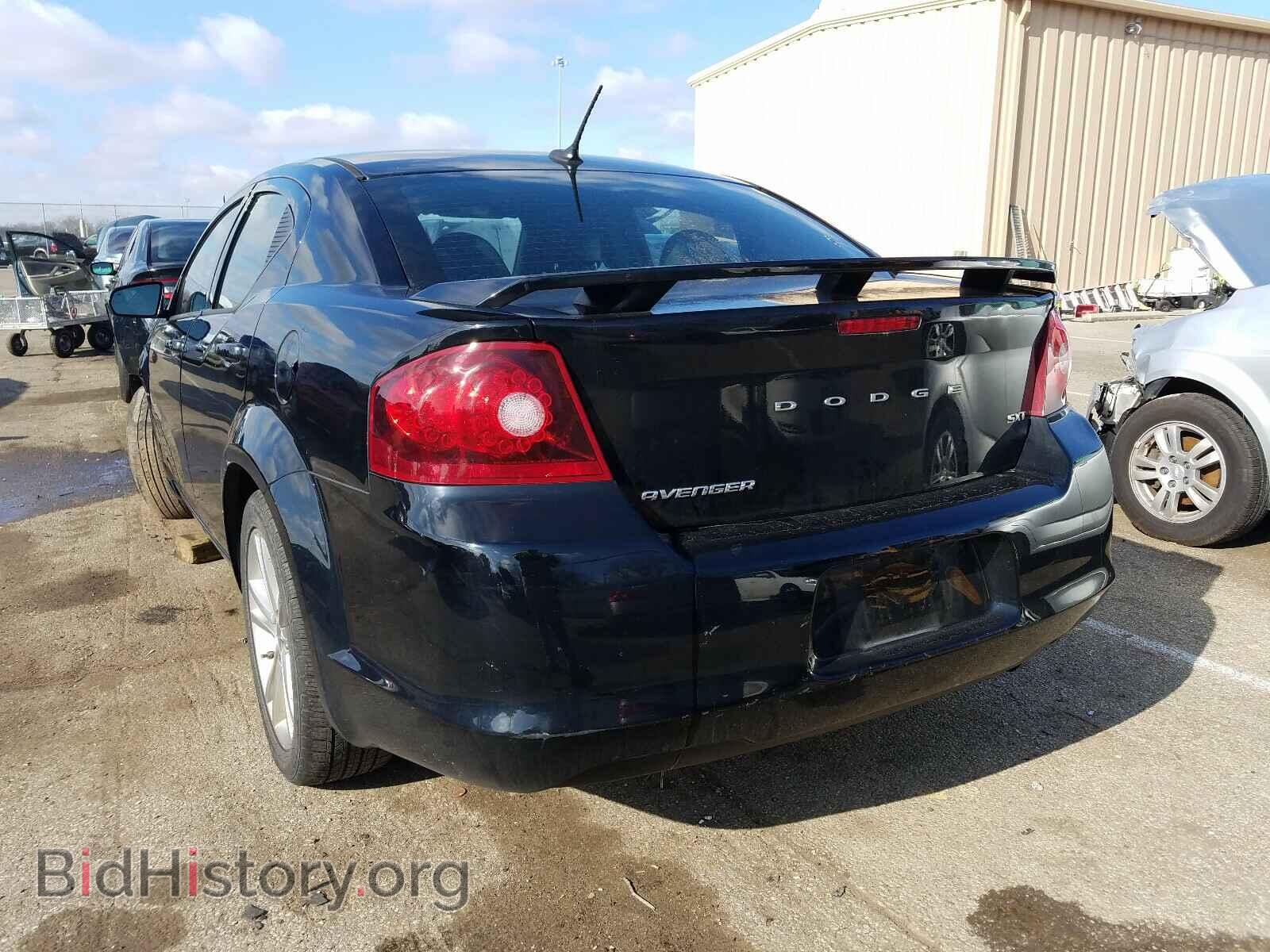 2013 DODGE AVENGER - VIN: 1C3CDZCB0DN633078 - Фото 3