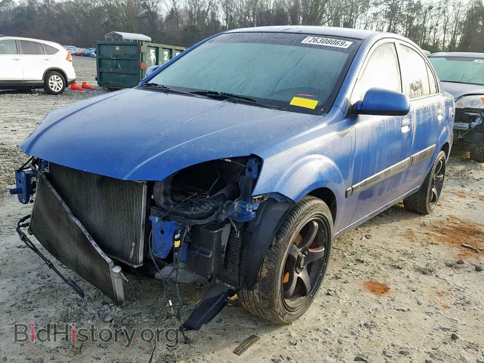 2009 KIA RIO BASE - VIN: KNADE223296486355 - Photo 2