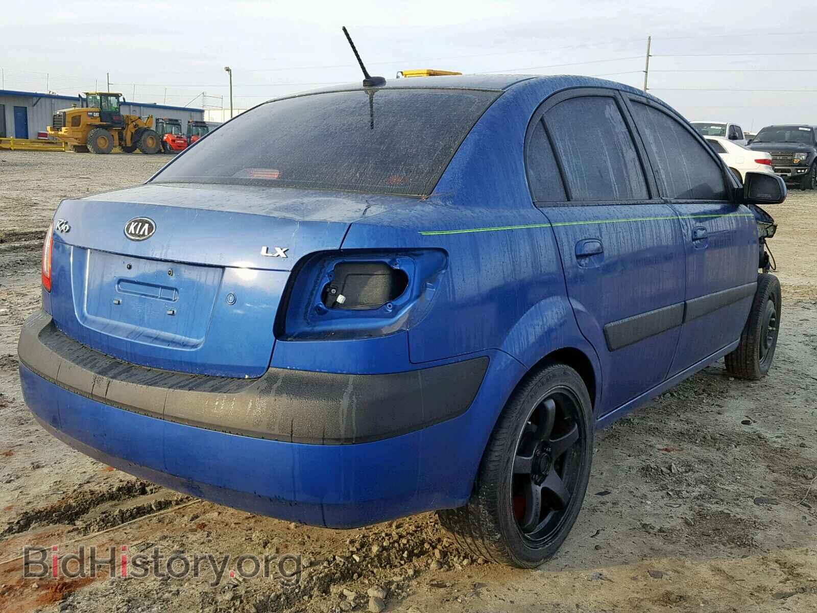 2009 KIA RIO BASE - VIN: KNADE223296486355 - Photo 4