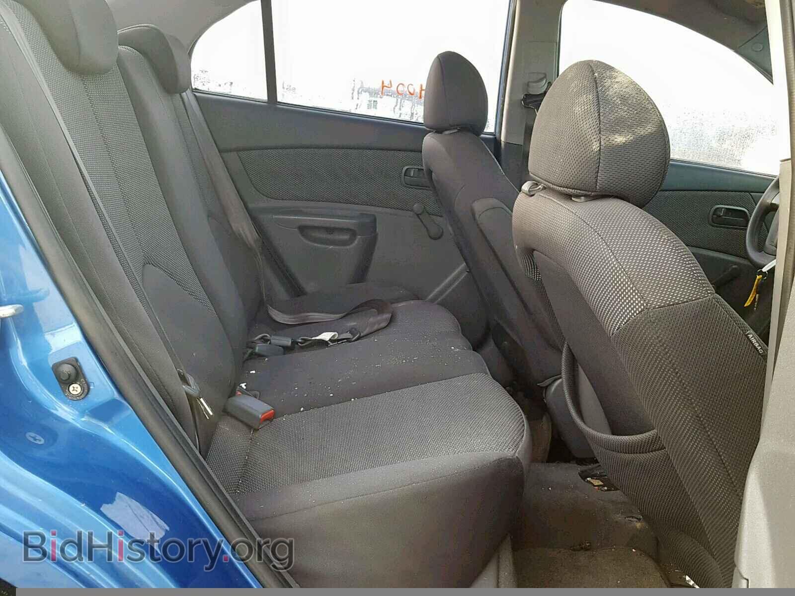 2009 KIA RIO BASE - VIN: KNADE223296486355 - Photo 6