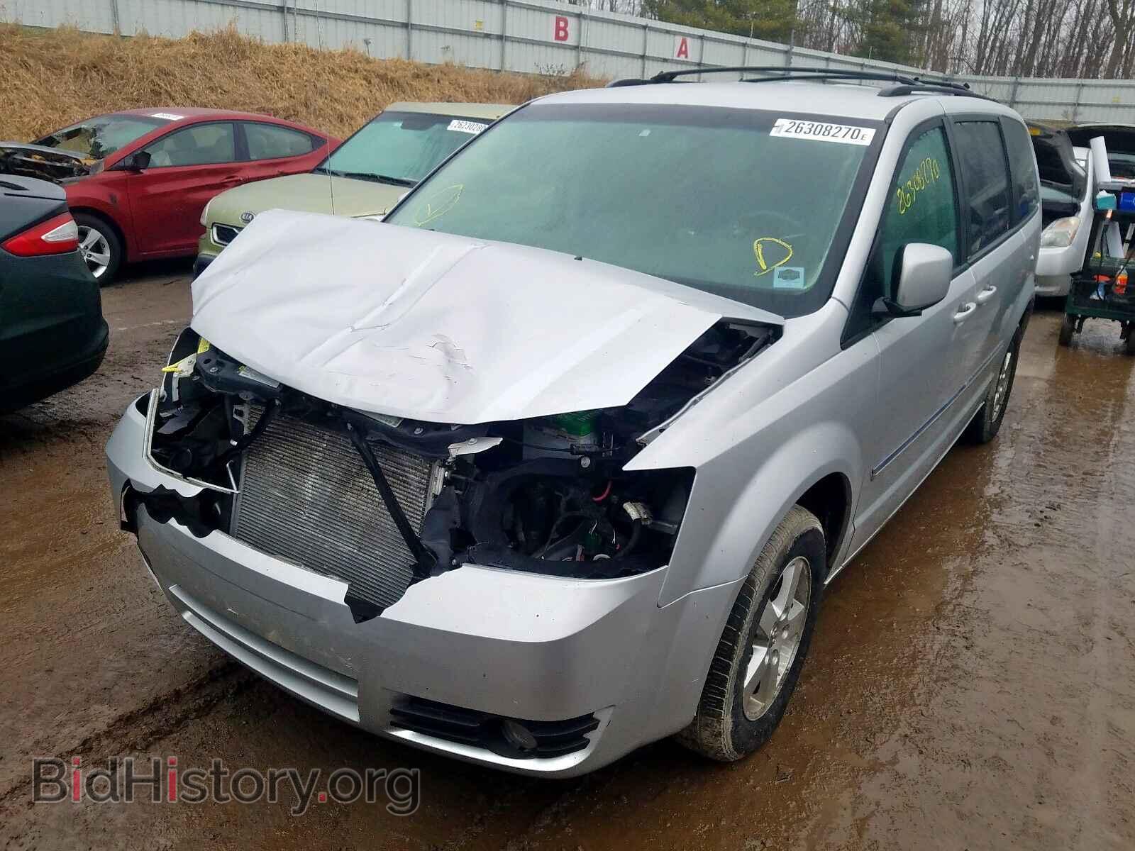 2009 DODGE CARAVAN - VIN: 2D8HN54129R678497 - Фото 2